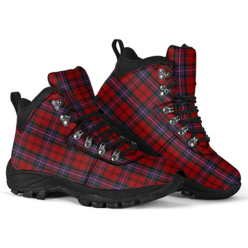 Kelly of Sleat Red Tartan Alpine Boots