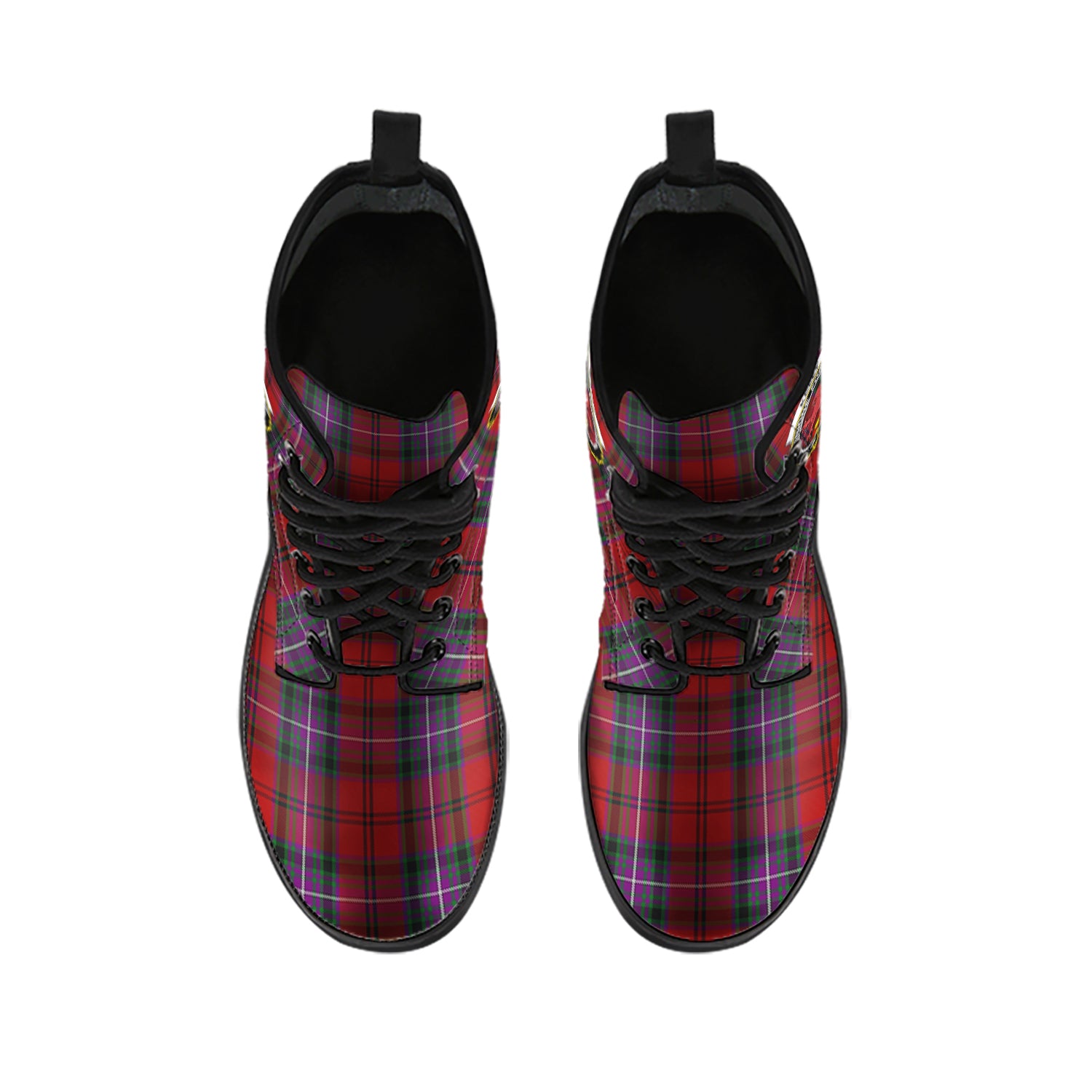 kelly-of-sleat-red-tartan-leather-boots-with-family-crest