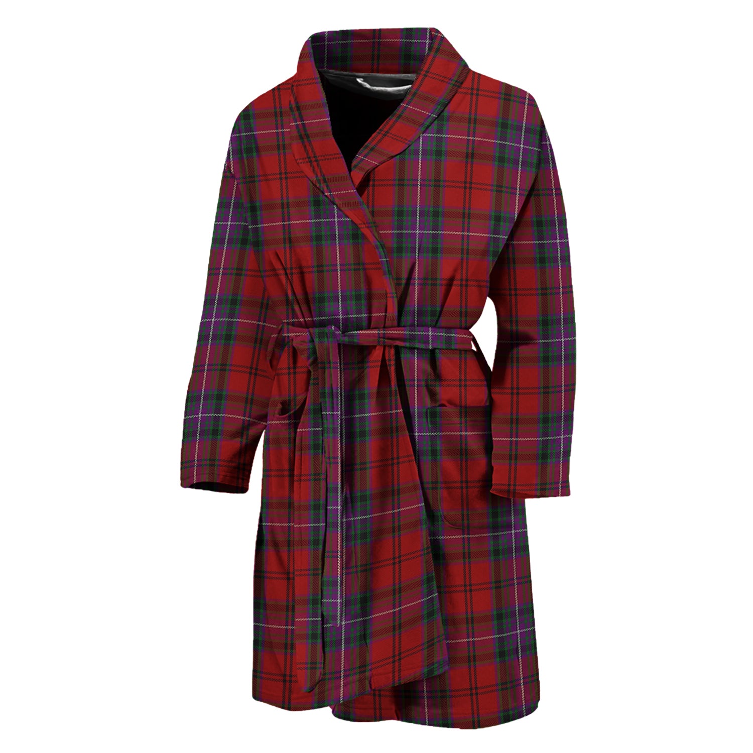 Kelly of Sleat Red Tartan Bathrobe - Tartan Vibes Clothing