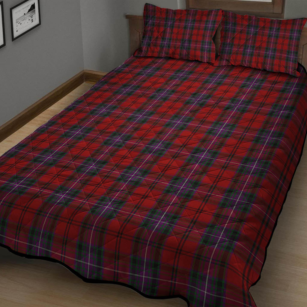 Kelly of Sleat Red Tartan Quilt Bed Set - Tartan Vibes Clothing