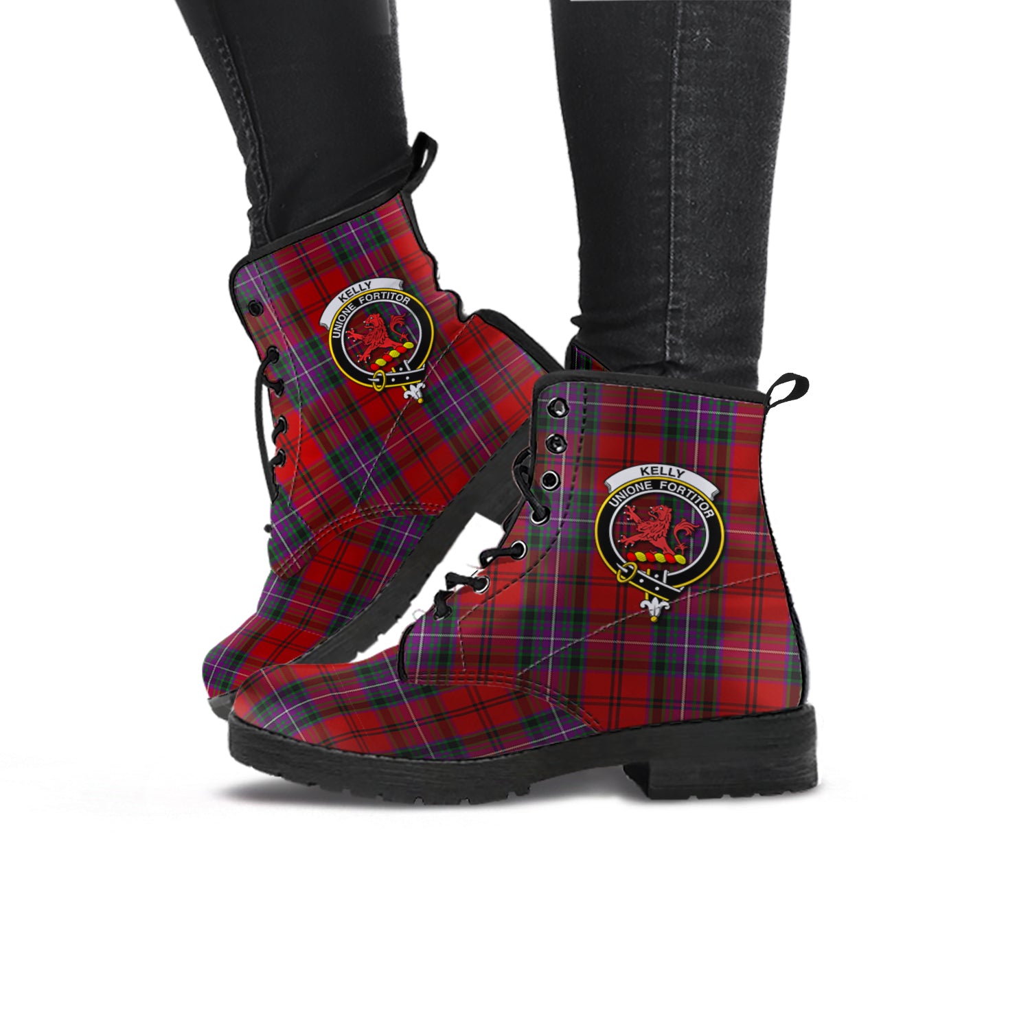 kelly-of-sleat-red-tartan-leather-boots-with-family-crest