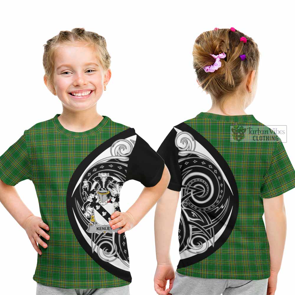 Kenley Irish Clan Kid T-Shirt Celtic Circle Style - Tartan Vibes Clothing