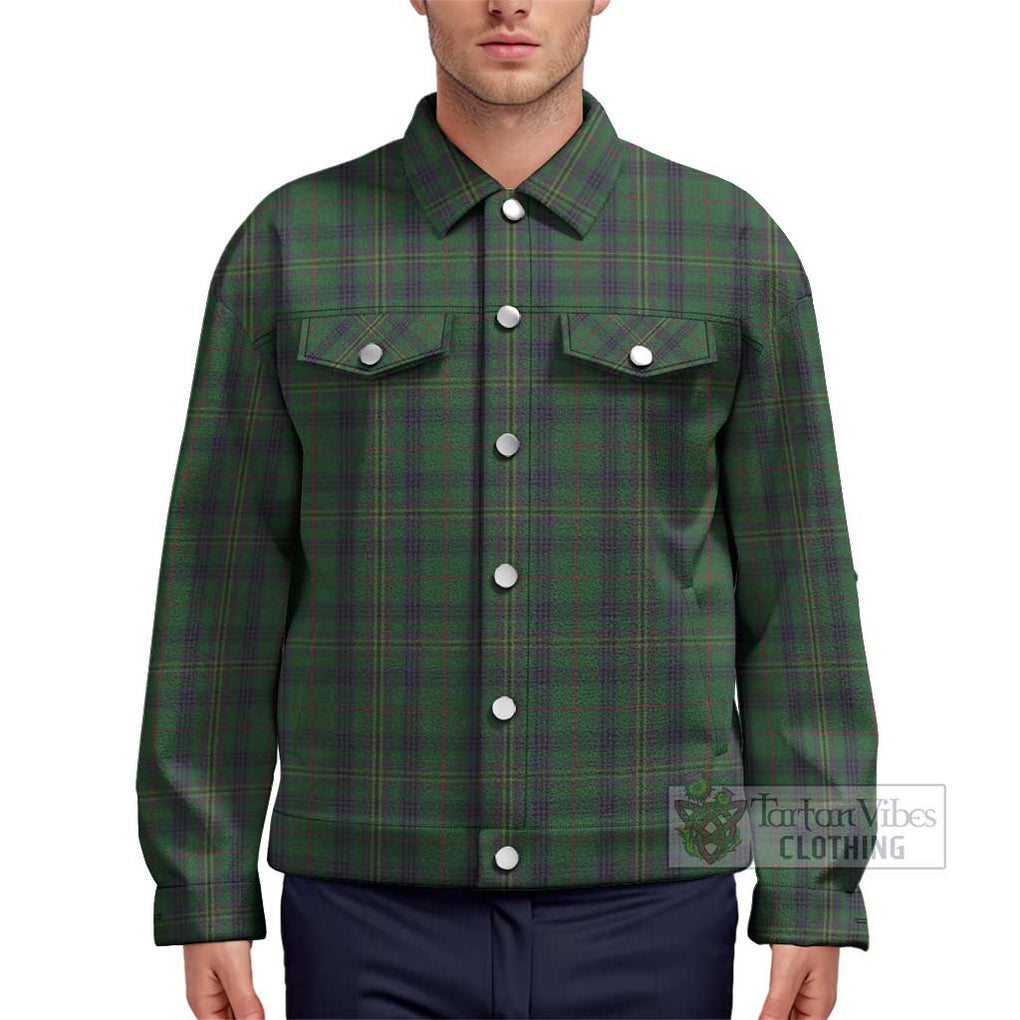 Kennedy Tartan Unisex Lapel Cotton Jacket Unisex - Tartan Vibes Clothing