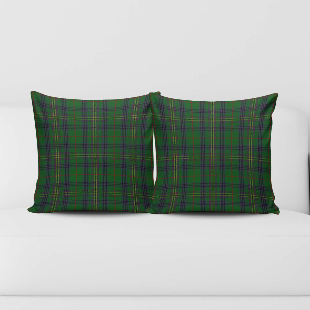 Kennedy Tartan Pillow Cover Square Pillow Cover - Tartanvibesclothing