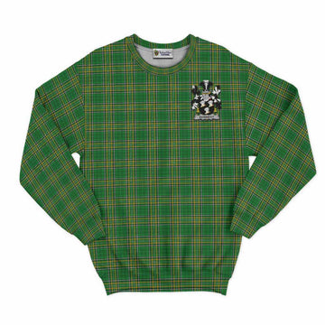 Kennedy Irish Clan Tartan Sweatshirt with Coat of Arms