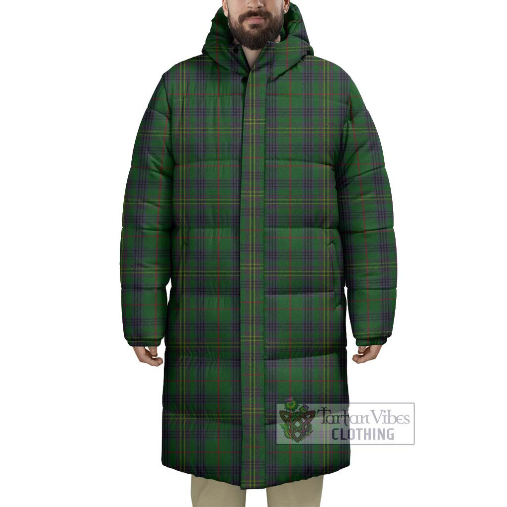 Tartan Vibes Clothing Kennedy Tartan Long Down Jacket