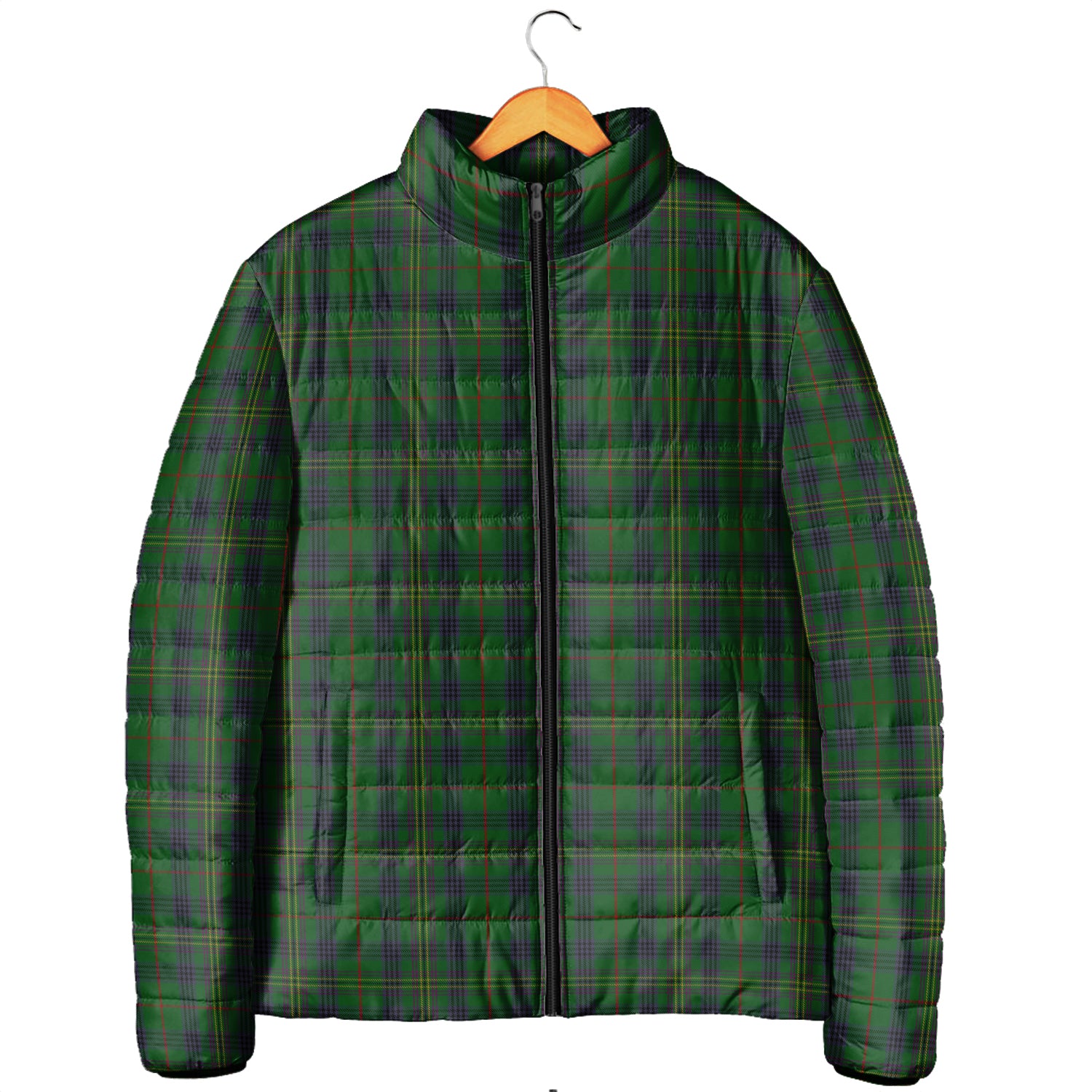 Kennedy Tartan Padded Jacket Men's Padded Jacket - Tartan Vibes Clothing