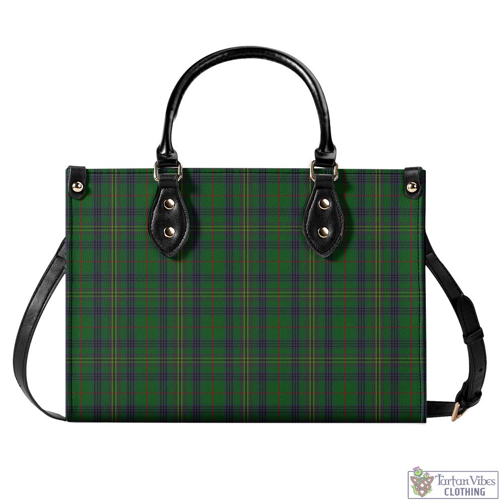 Kennedy Tartan Luxury Leather Handbags L - Tartan Vibes Clothing