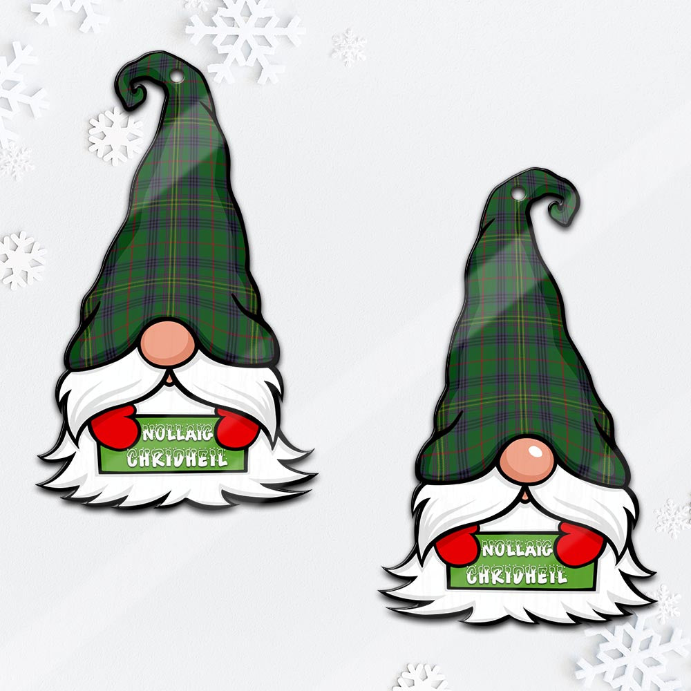 Kennedy Gnome Christmas Ornament with His Tartan Christmas Hat - Tartan Vibes Clothing