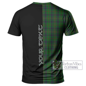 Kennedy Tartan T-Shirt with Family Crest and Half Of Me Style