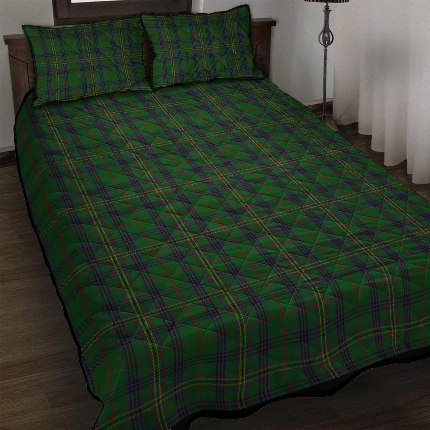 Kennedy Tartan Quilt Bed Set - Tartan Vibes Clothing