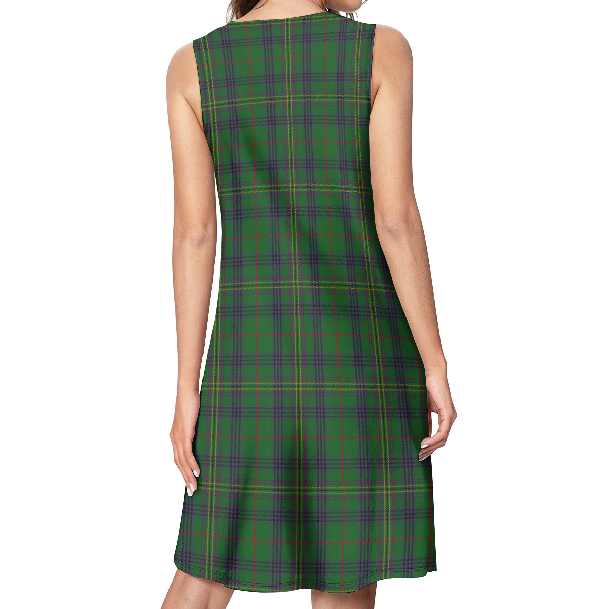 Kennedy Tartan Womens Casual Dresses - Tartanvibesclothing