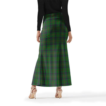 Kennedy Tartan Womens Full Length Skirt