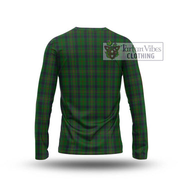 Kennedy Tartan Long Sleeve T-Shirt with Family Crest DNA In Me Style