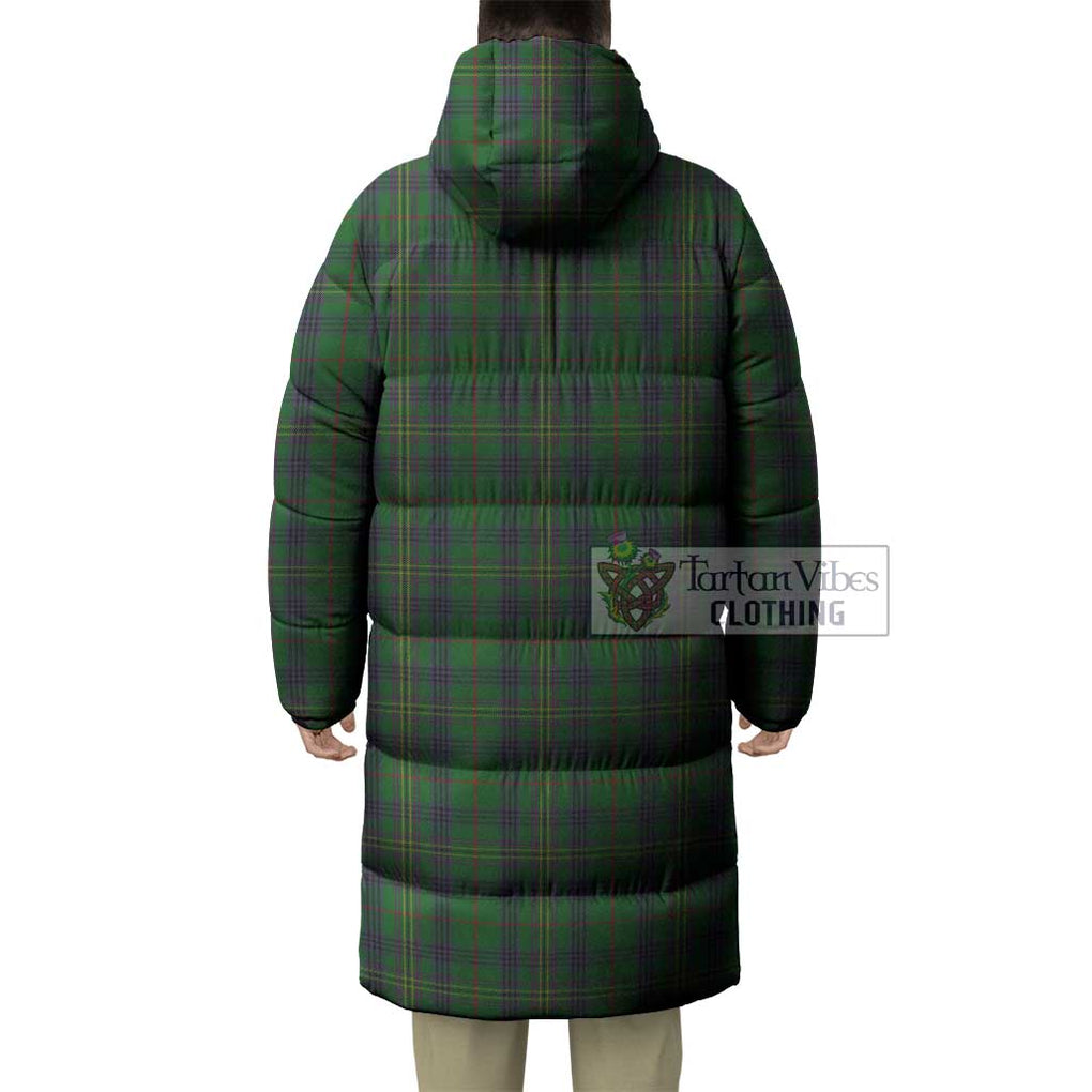 Tartan Vibes Clothing Kennedy Tartan Long Down Jacket