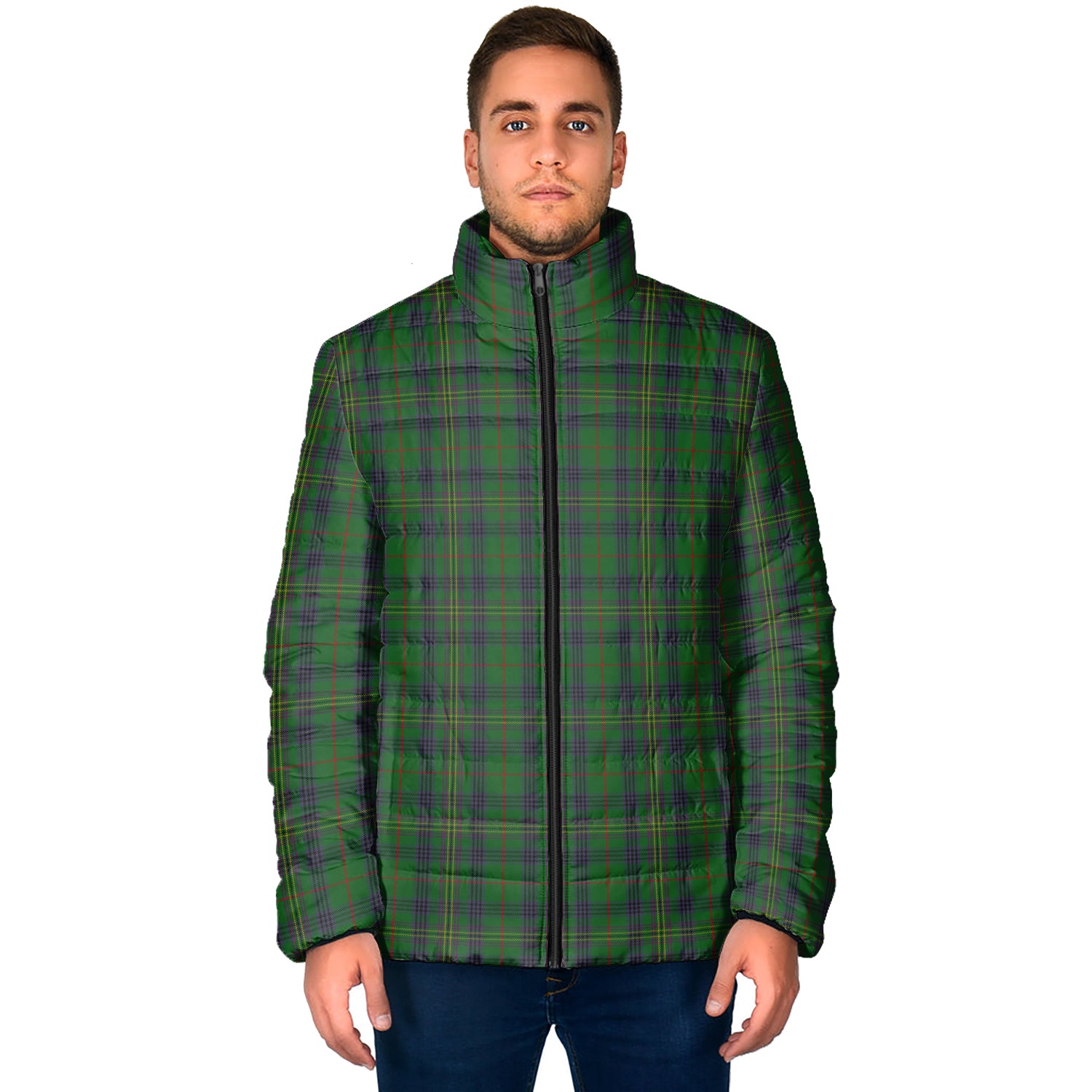 Kennedy Tartan Padded Jacket - Tartan Vibes Clothing