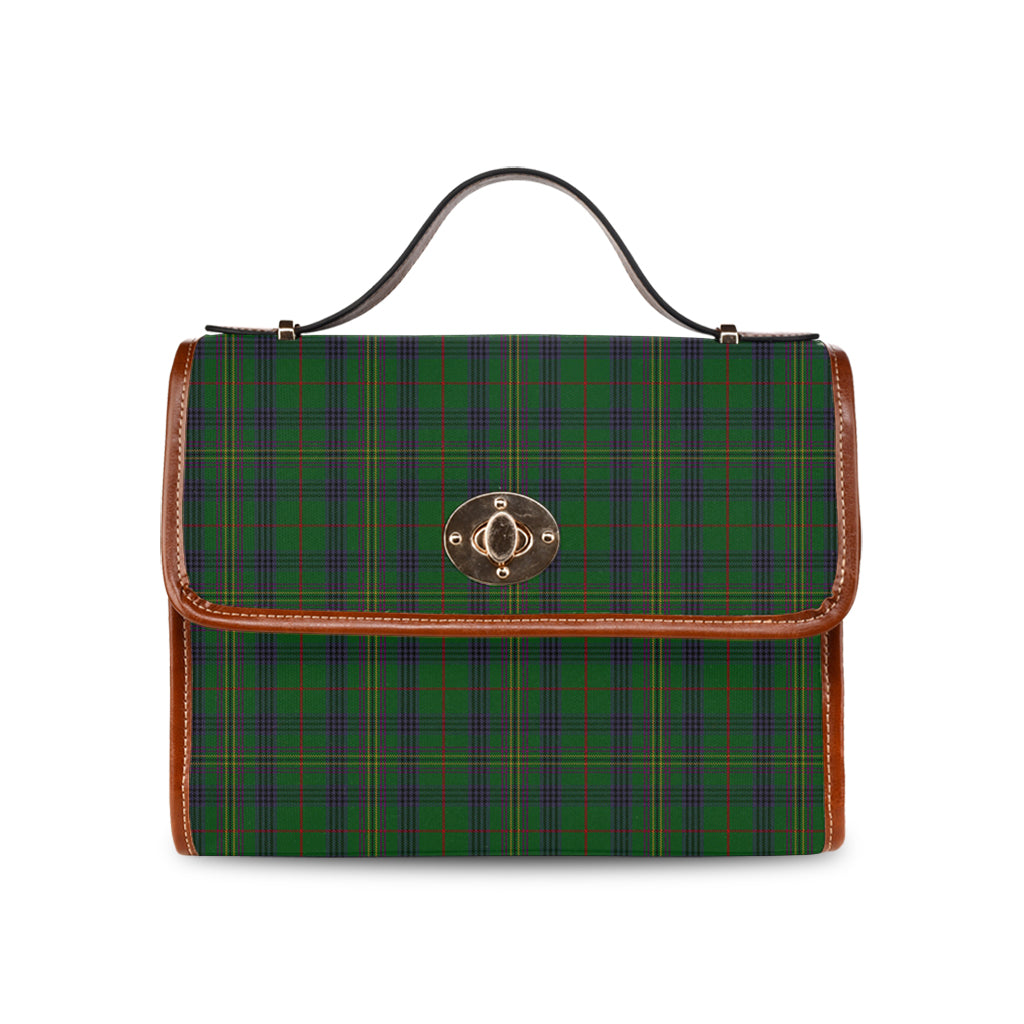 kennedy-tartan-leather-strap-waterproof-canvas-bag