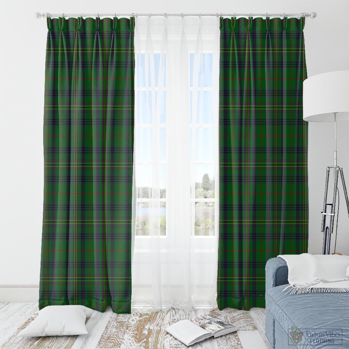 Kennedy Tartan Window Curtain