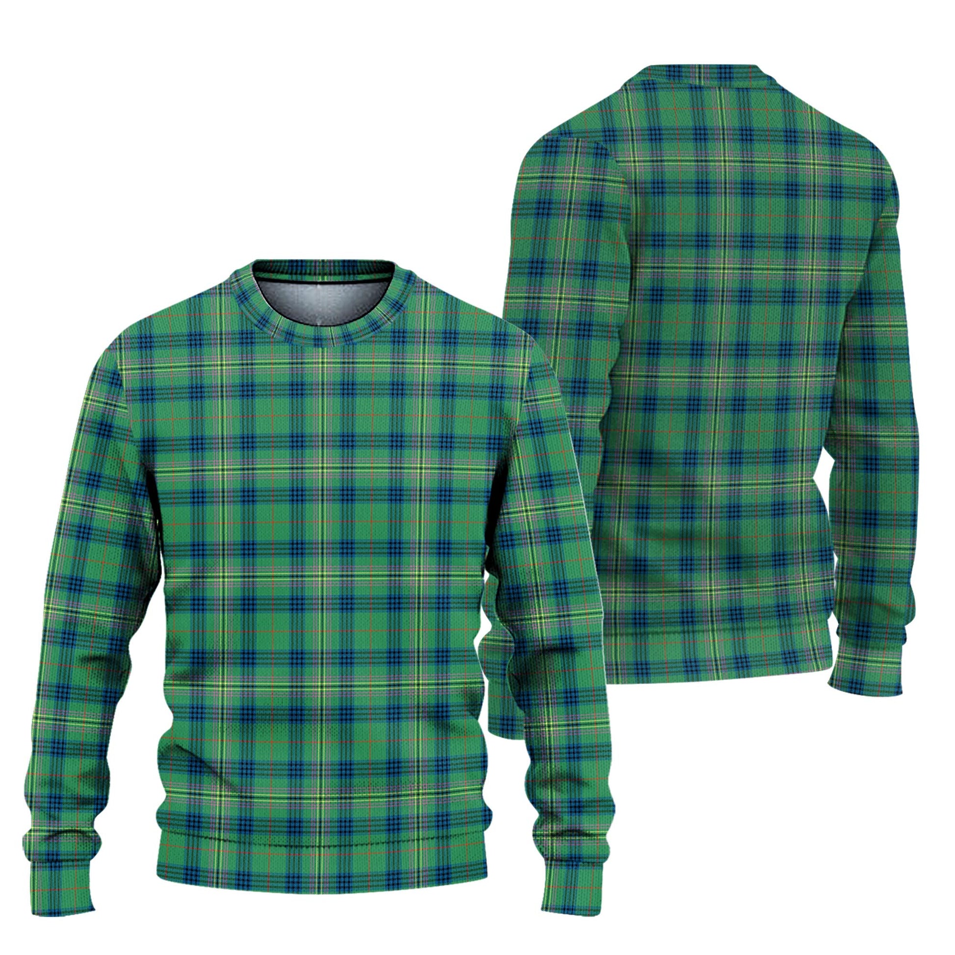 Kennedy Ancient Tartan Knitted Sweater Unisex - Tartanvibesclothing