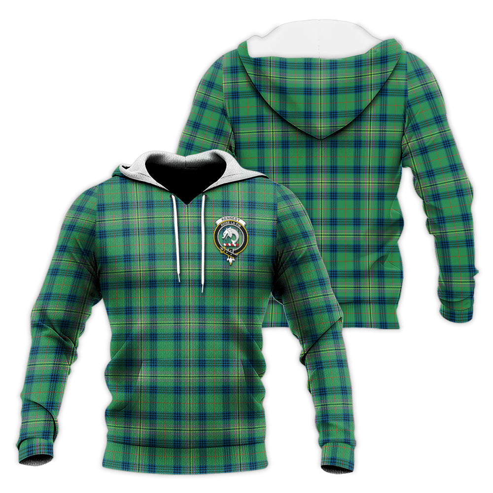 kennedy-ancient-tartan-knitted-hoodie-with-family-crest