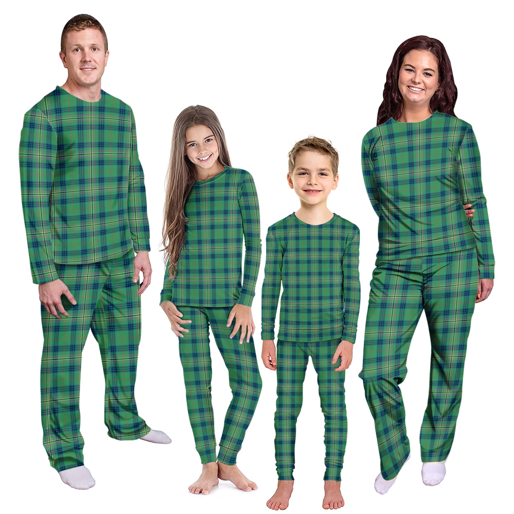 Kennedy Ancient Tartan Pajamas Family Set Kid - Tartan Vibes Clothing