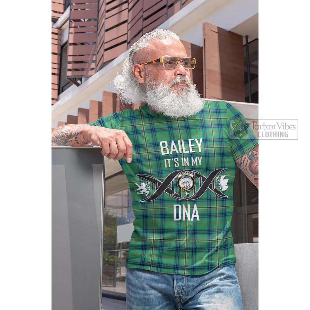 Tartan Vibes Clothing Kennedy Ancient Tartan Cotton T-shirt with Family Crest DNA In Me Style