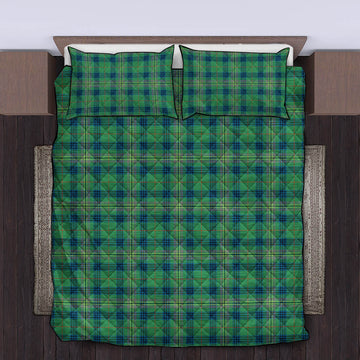 Kennedy Ancient Tartan Quilt Bed Set