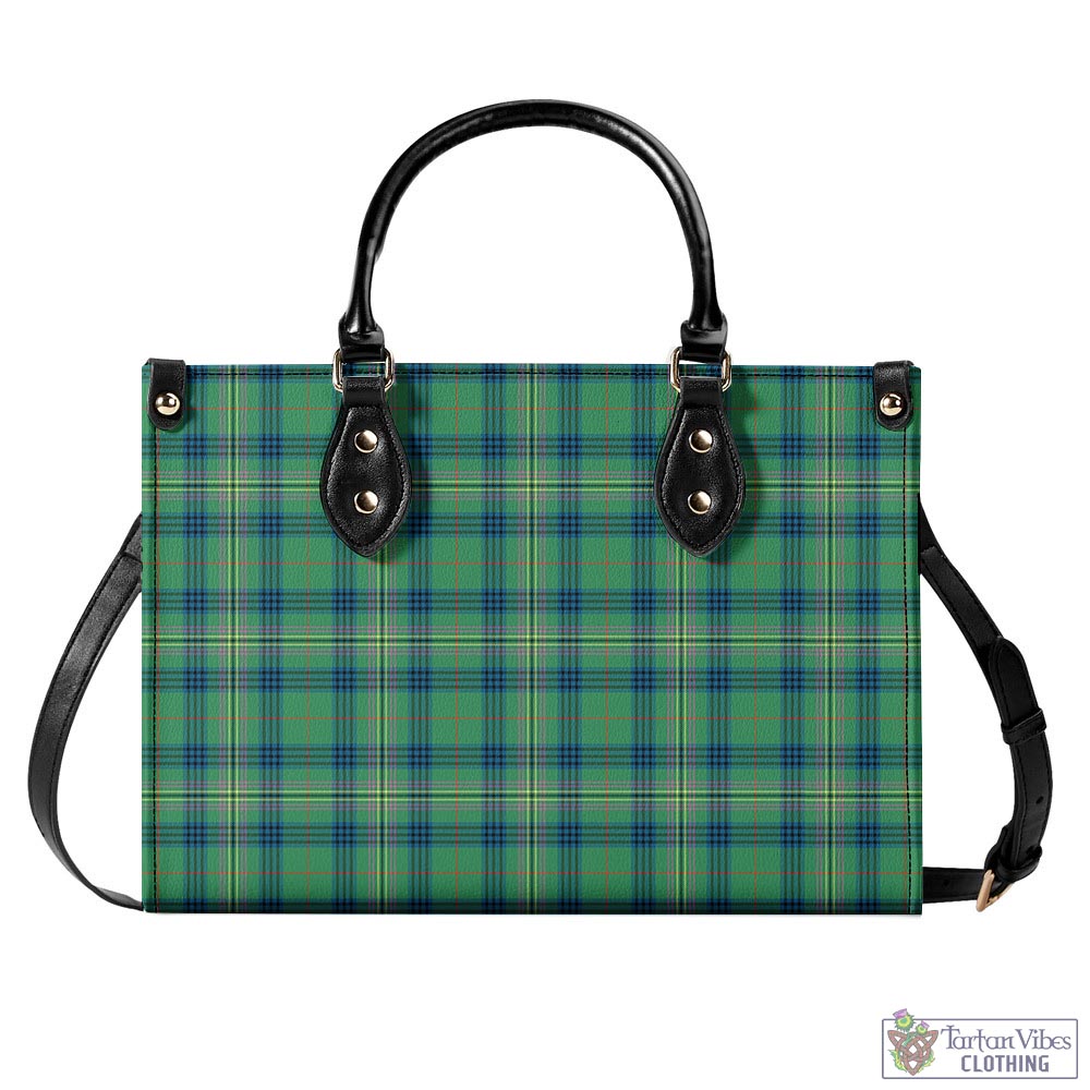 Tartan Vibes Clothing Kennedy Ancient Tartan Luxury Leather Handbags