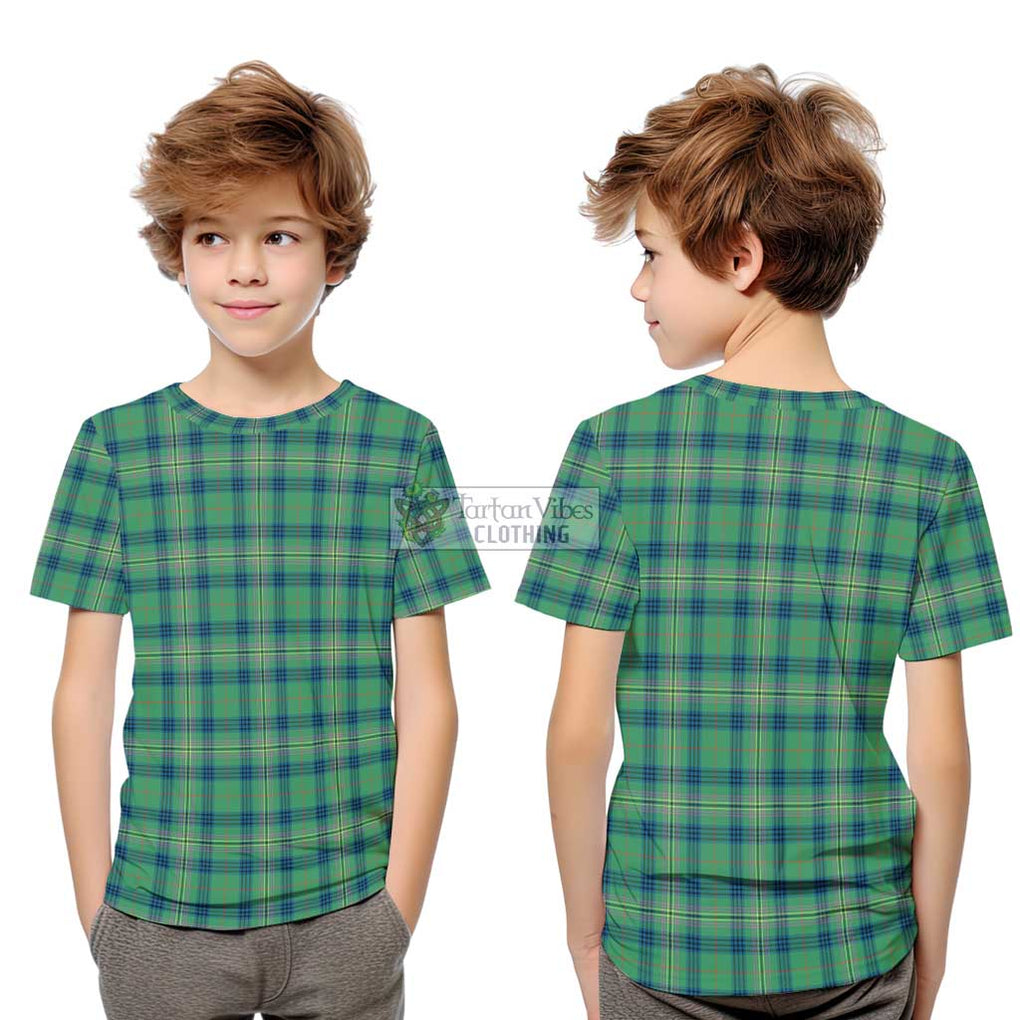 Kennedy Ancient Tartan Kid T-Shirt Youth XL Size14 - Tartanvibesclothing Shop