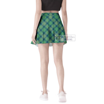 Kennedy Ancient Tartan Women's Plated Mini Skirt