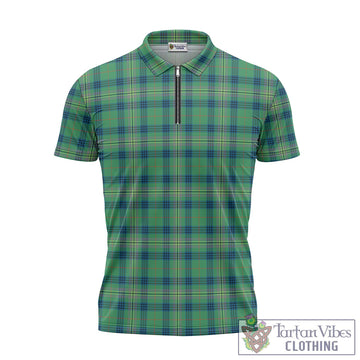 Kennedy Ancient Tartan Zipper Polo Shirt