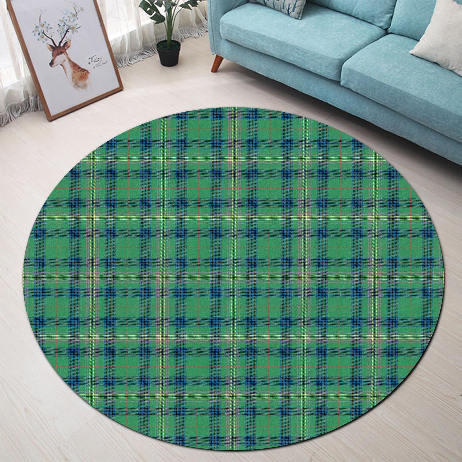 kennedy-ancient-tartan-round-rug