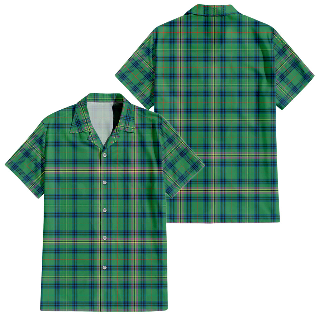 kennedy-ancient-tartan-short-sleeve-button-down-shirt