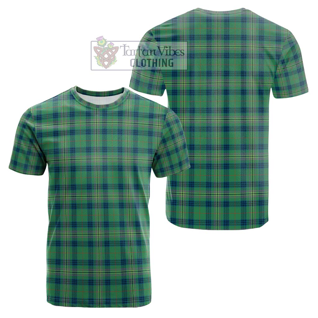 Kennedy Ancient Tartan Cotton T-Shirt Kid's Shirt - Tartanvibesclothing Shop