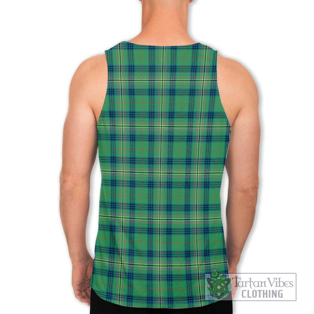 Kennedy Ancient Tartan Men's Tank Top with Family Crest DNA In Me Style - Tartanvibesclothing Shop