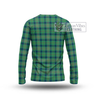 Kennedy Ancient Tartan Long Sleeve T-Shirt with Family Crest DNA In Me Style