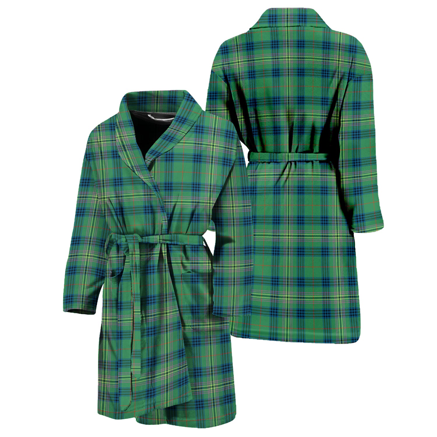 Kennedy Ancient Tartan Bathrobe Unisex M - Tartan Vibes Clothing