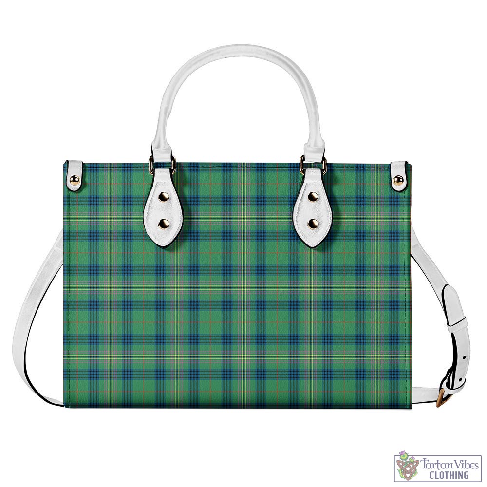 Tartan Vibes Clothing Kennedy Ancient Tartan Luxury Leather Handbags