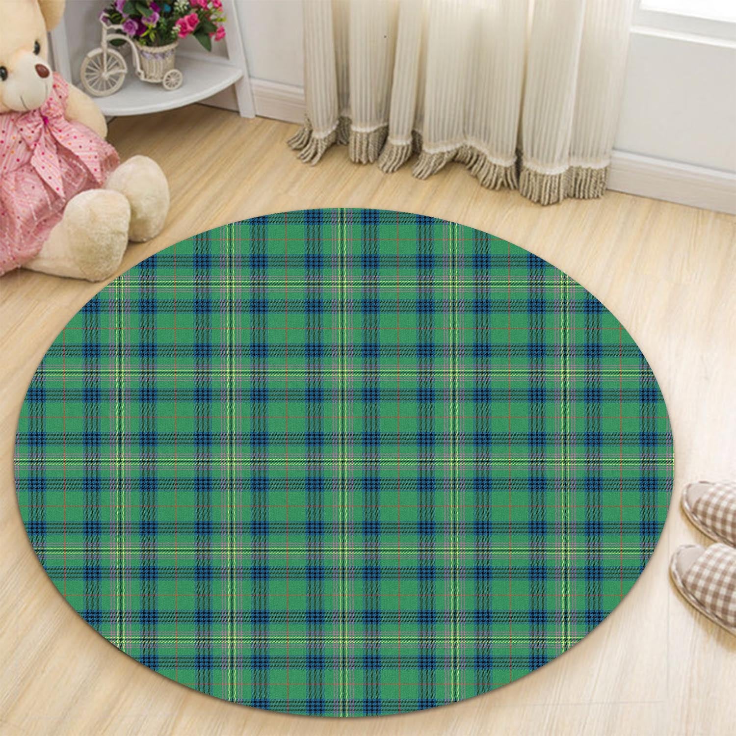 kennedy-ancient-tartan-round-rug