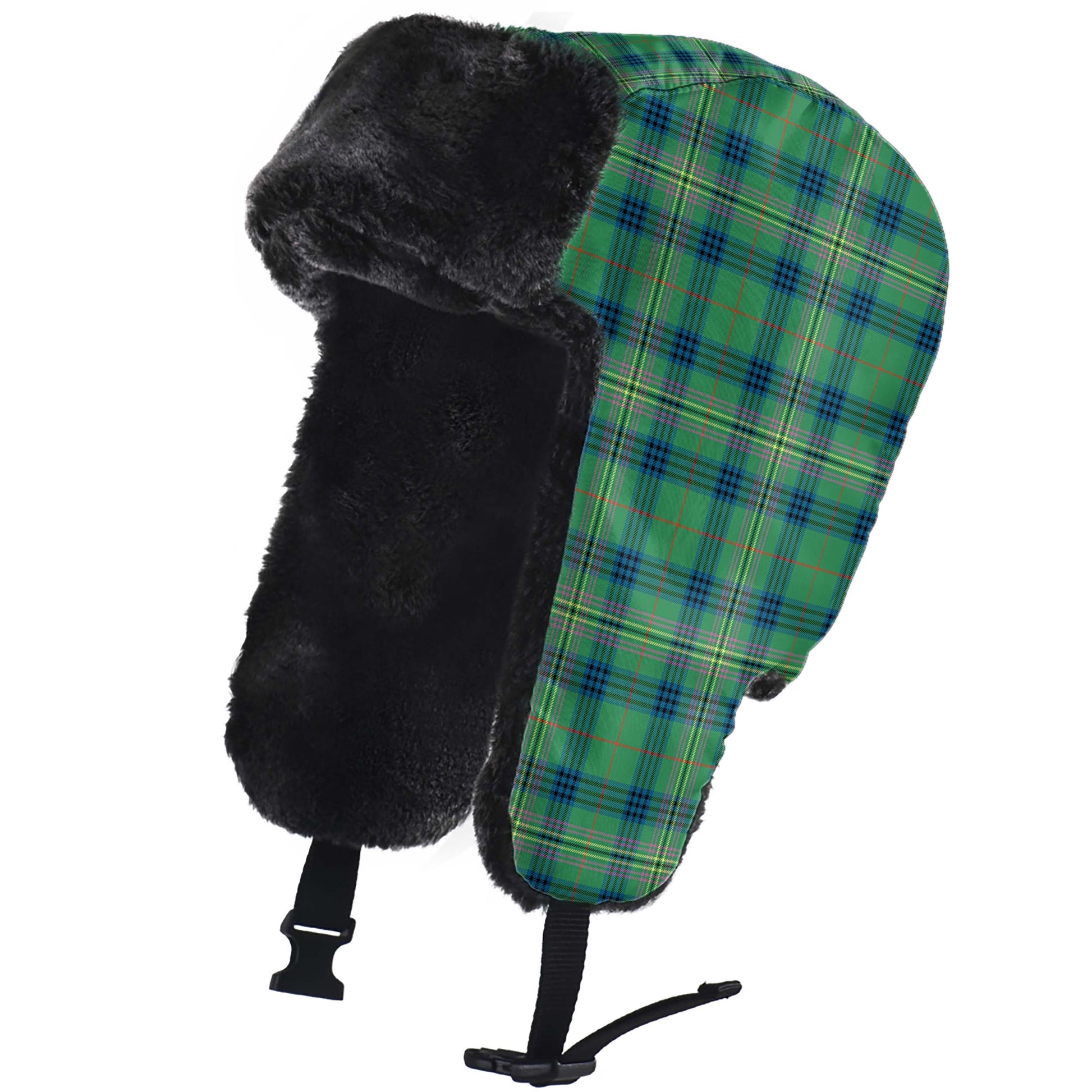 Kennedy Ancient Tartan Winter Trapper Hat - Tartanvibesclothing