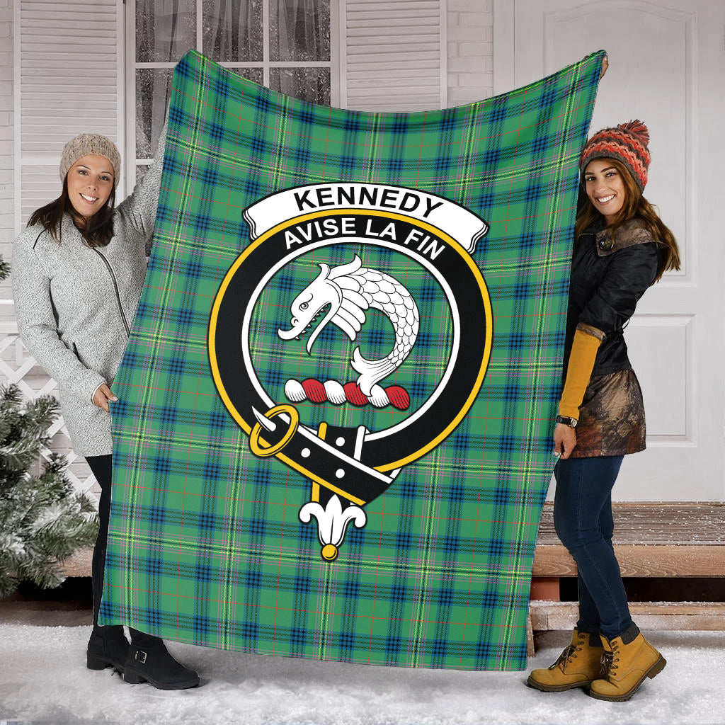 kennedy-ancient-tartab-blanket-with-family-crest