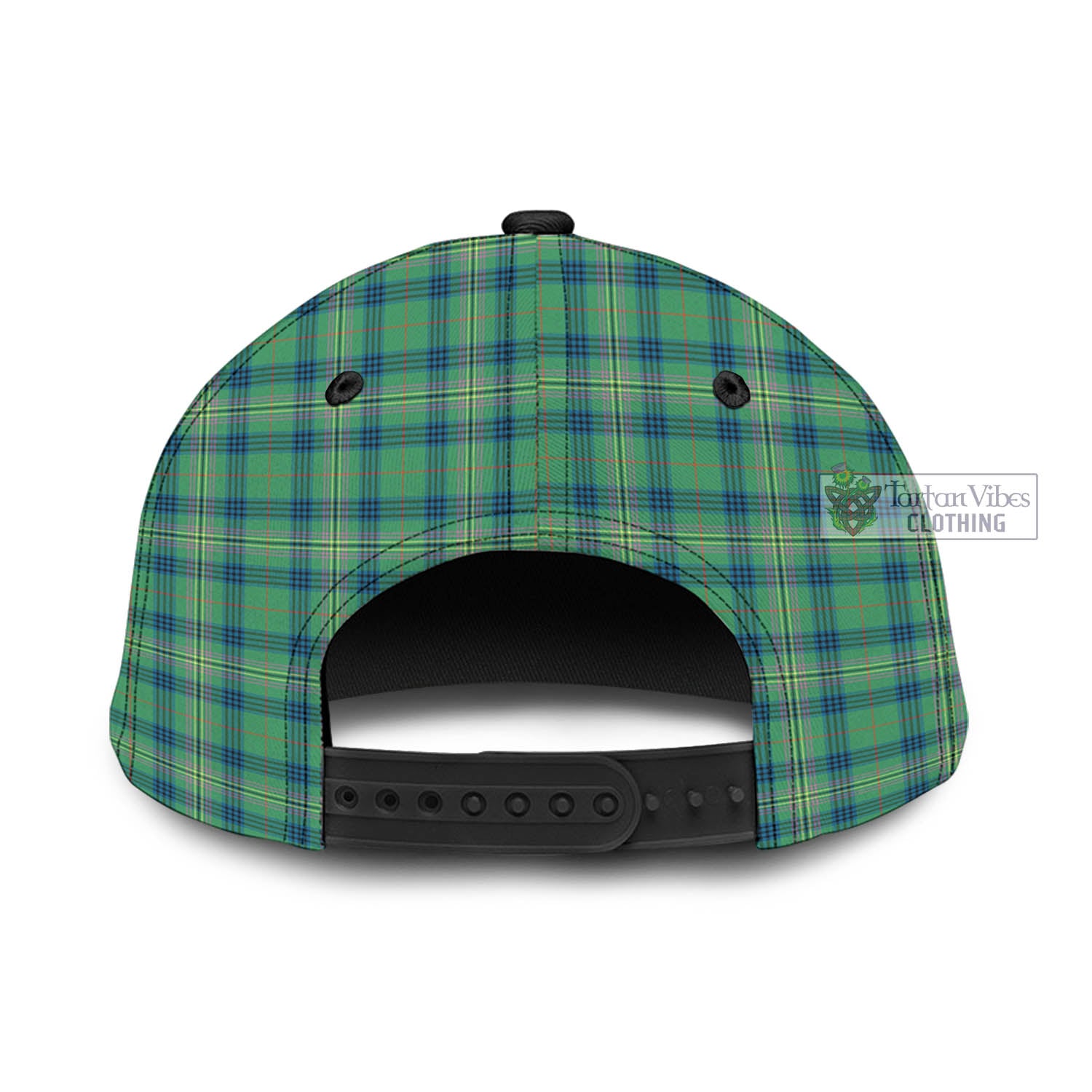 Tartan Vibes Clothing Kennedy Ancient Tartan Classic Cap with Family Crest In Me Style