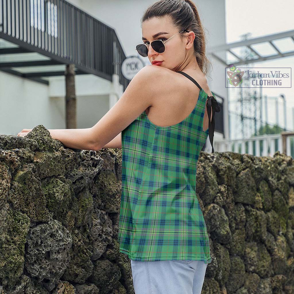 Tartan Vibes Clothing Kennedy Ancient Tartan Loose Halter Neck Camisole