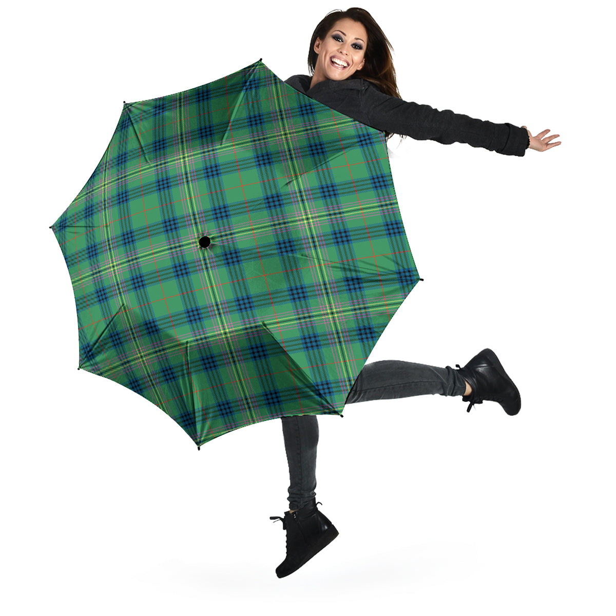 Kennedy Ancient Tartan Umbrella - Tartanvibesclothing