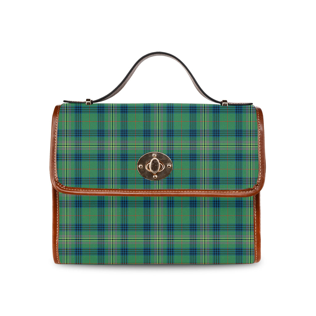 kennedy-ancient-tartan-leather-strap-waterproof-canvas-bag