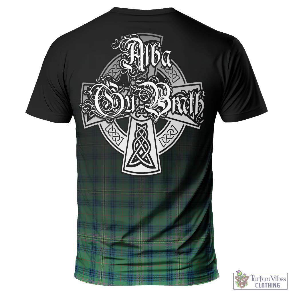 Tartan Vibes Clothing Kennedy Ancient Tartan T-Shirt Featuring Alba Gu Brath Family Crest Celtic Inspired