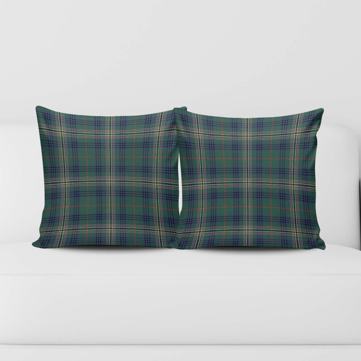 Kennedy Modern Tartan Pillow Cover Square Pillow Cover - Tartanvibesclothing