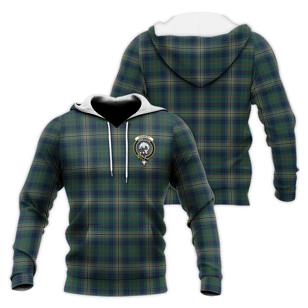 kennedy-modern-tartan-knitted-hoodie-with-family-crest