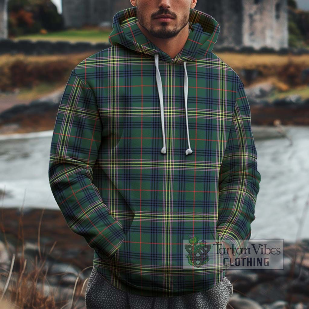 Kennedy Modern Tartan Cotton Hoodie Pullover Hoodie XS - Tartan Vibes Clothing