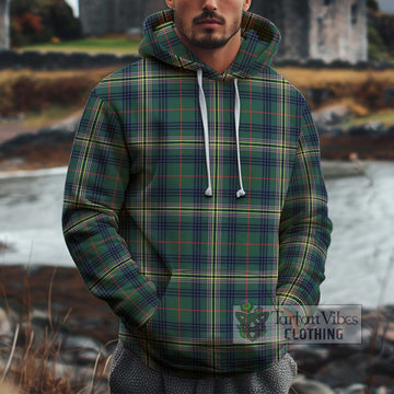 Kennedy Modern Tartan Cotton Hoodie